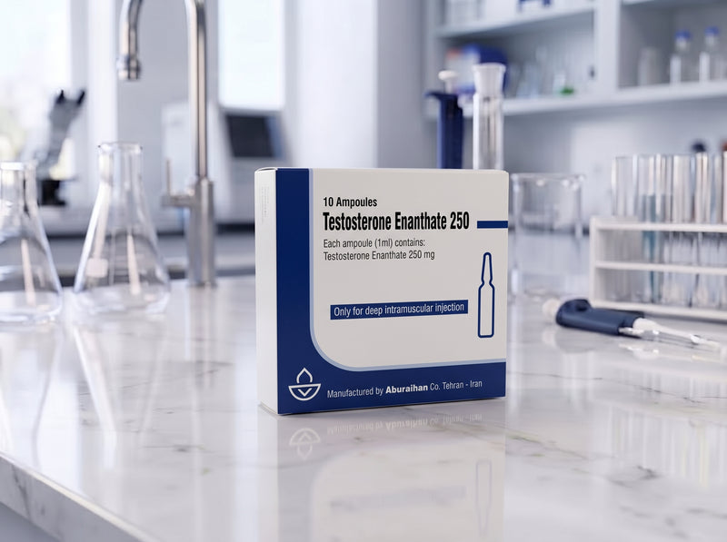 Testosterone Enanthate 250 product packaging — reference image