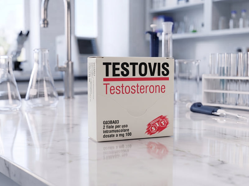 Testovis product packaging — reference image